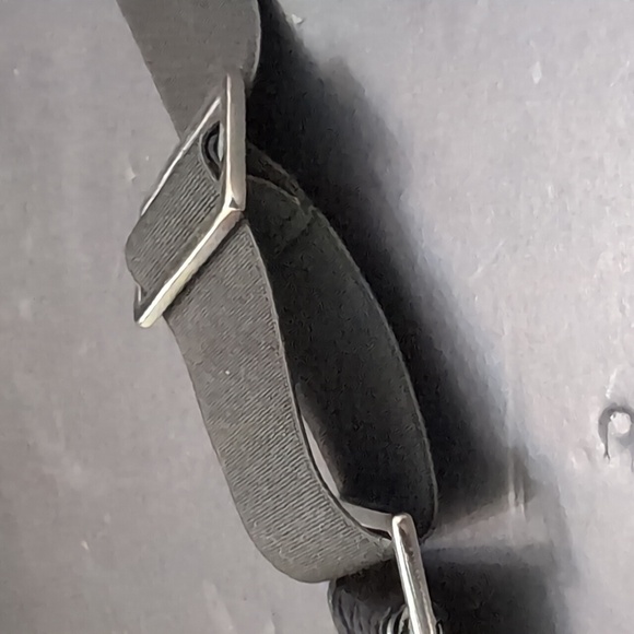 Suzi Roher Women's Black Stretch Waist Belt Boho Style with Metal Buckle,M. - Picture 10 of 10